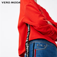 Load image into Gallery viewer, Loose Fit Side Stitch Letter Print Sweatshirt