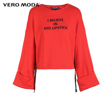 Load image into Gallery viewer, Loose Fit Side Stitch Letter Print Sweatshirt