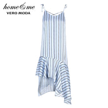 Load image into Gallery viewer, Irregular Fishtail Hem Straps Beach Dress