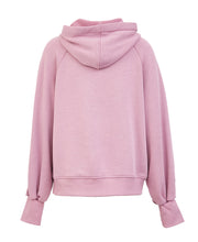 Load image into Gallery viewer, Embroidered Letter Print Brushed Hoodie
