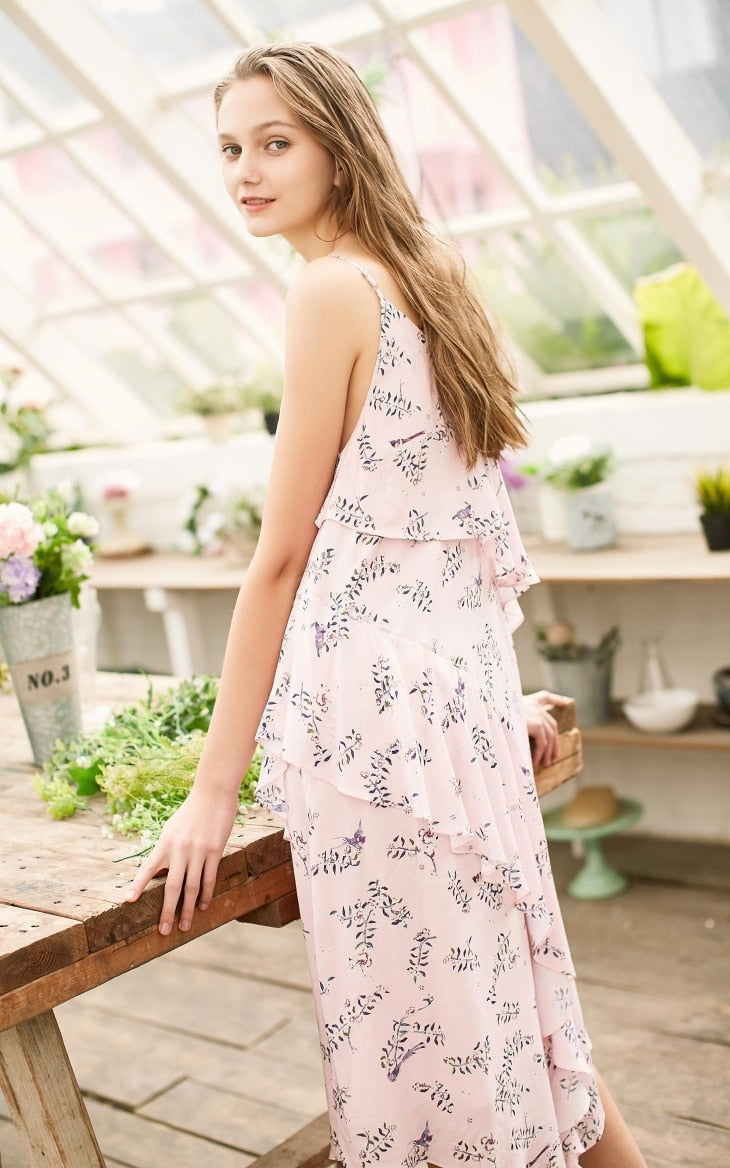 Tapered Cut Floral Dress