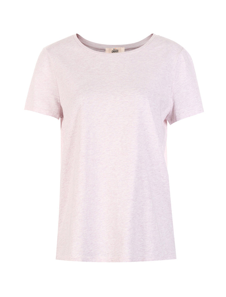 Crew Neck Multicolor Basic style Minimalist T-Shirt Top