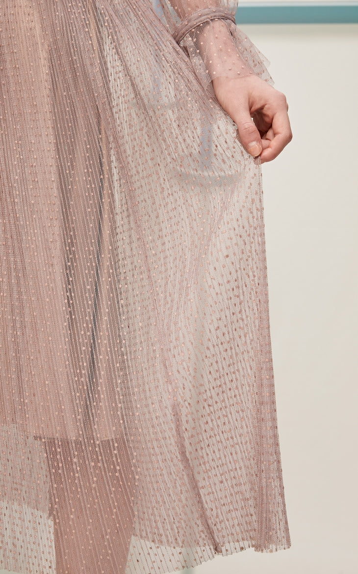 Vintage Laced See-through Party Dress