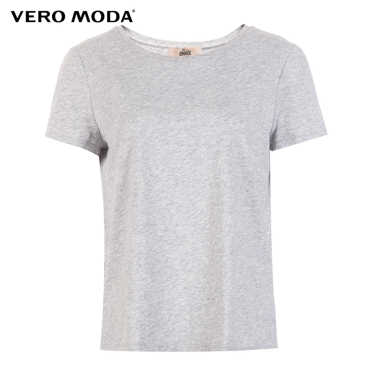 Crew Neck Multicolor Basic style Minimalist T-Shirt Top