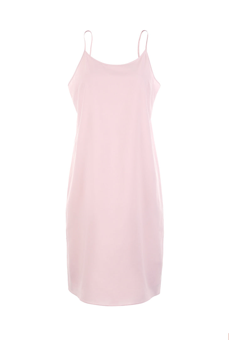 Plaid Gauzy Sleeveless Two-piece Dress