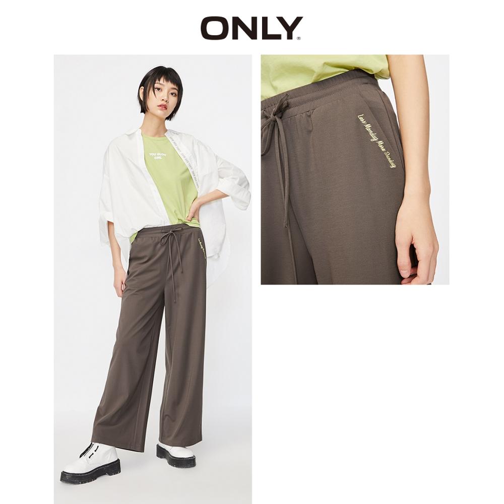 Loose Fit High-rise Wide-leg Pants