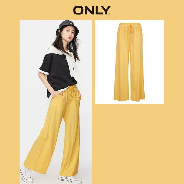 Loose Fit High-rise Wide-leg Pants