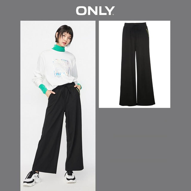 Loose Fit High-rise Wide-leg Pants