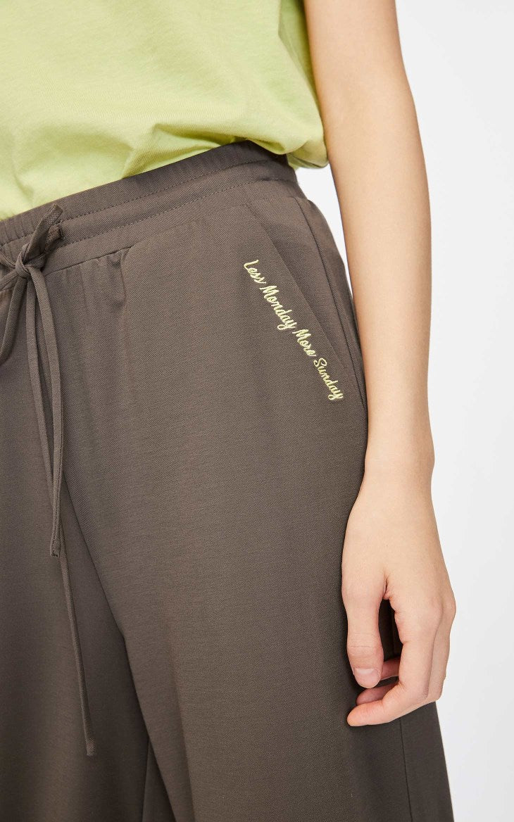 Loose Fit High-rise Wide-leg Pants