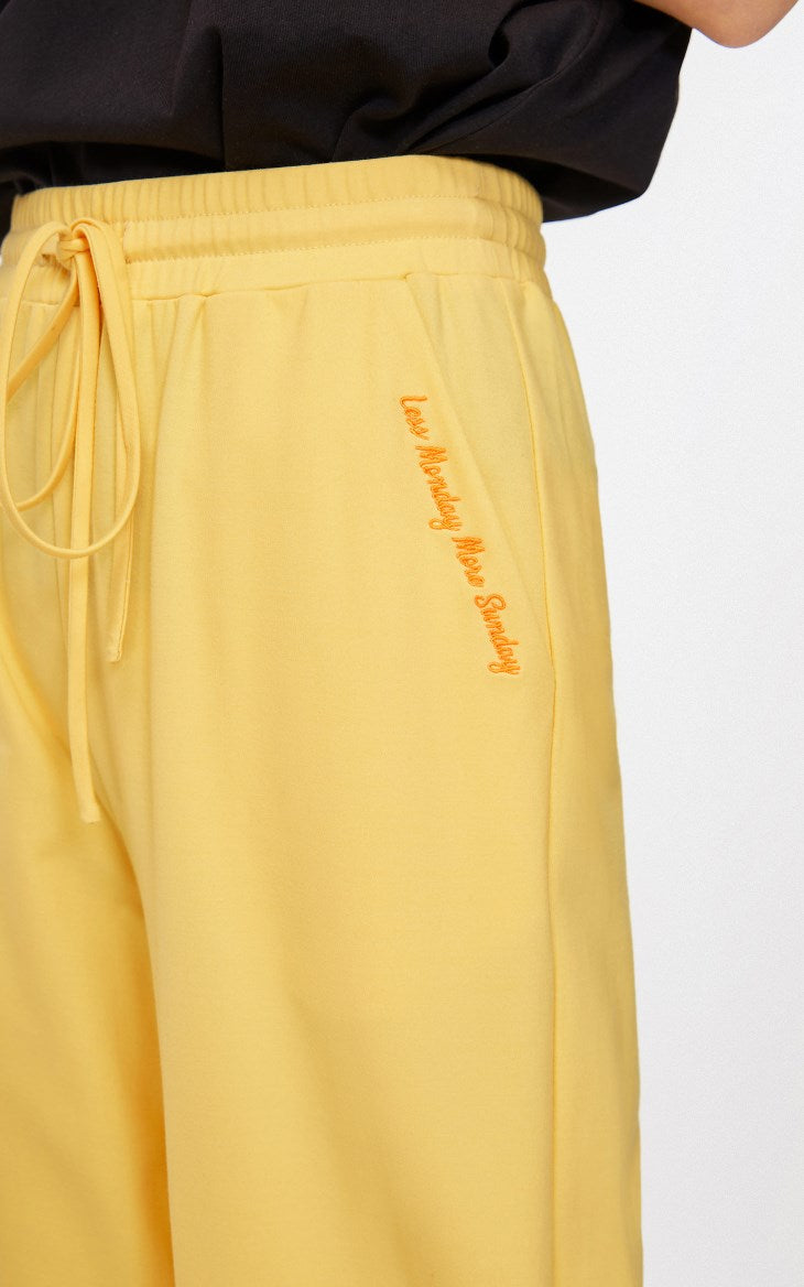 Loose Fit High-rise Wide-leg Pants