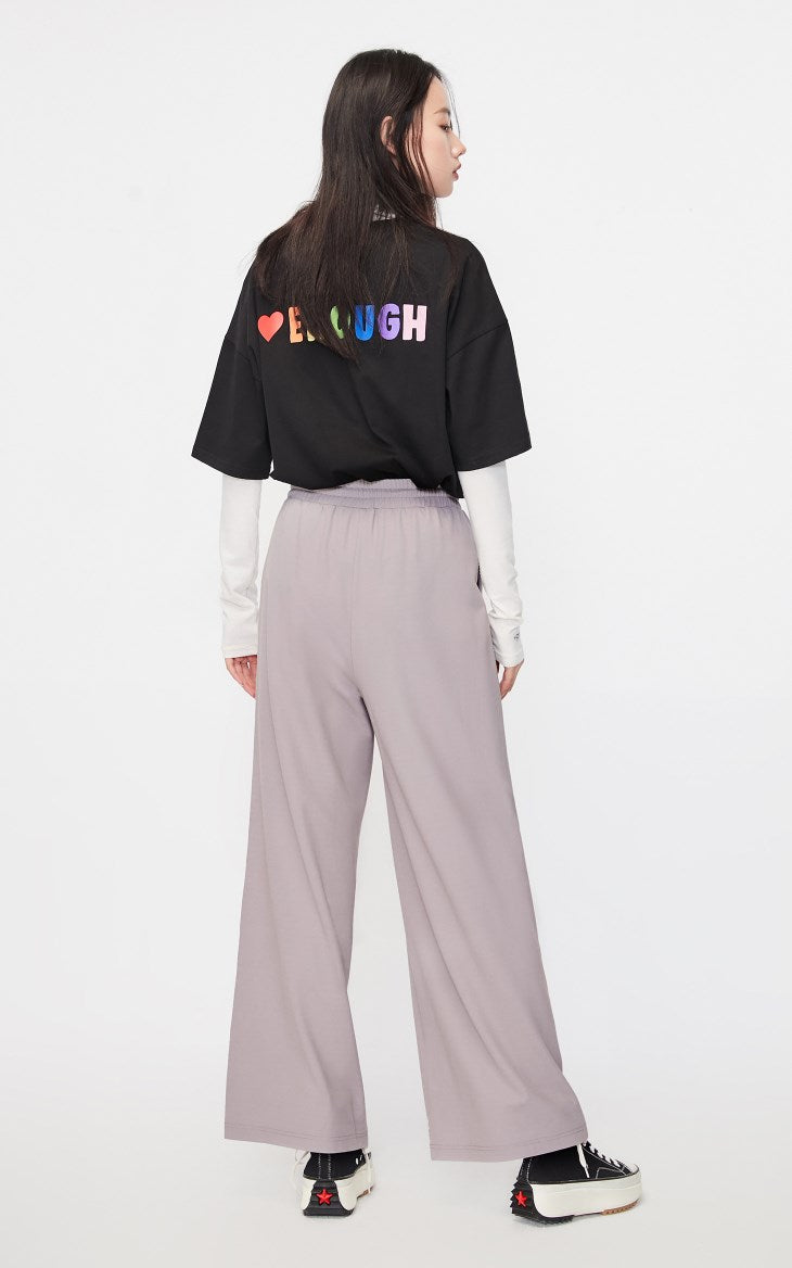 Loose Fit High-rise Wide-leg Pants