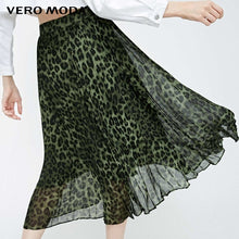 Load image into Gallery viewer, Leopard Print Pleated Skirt
